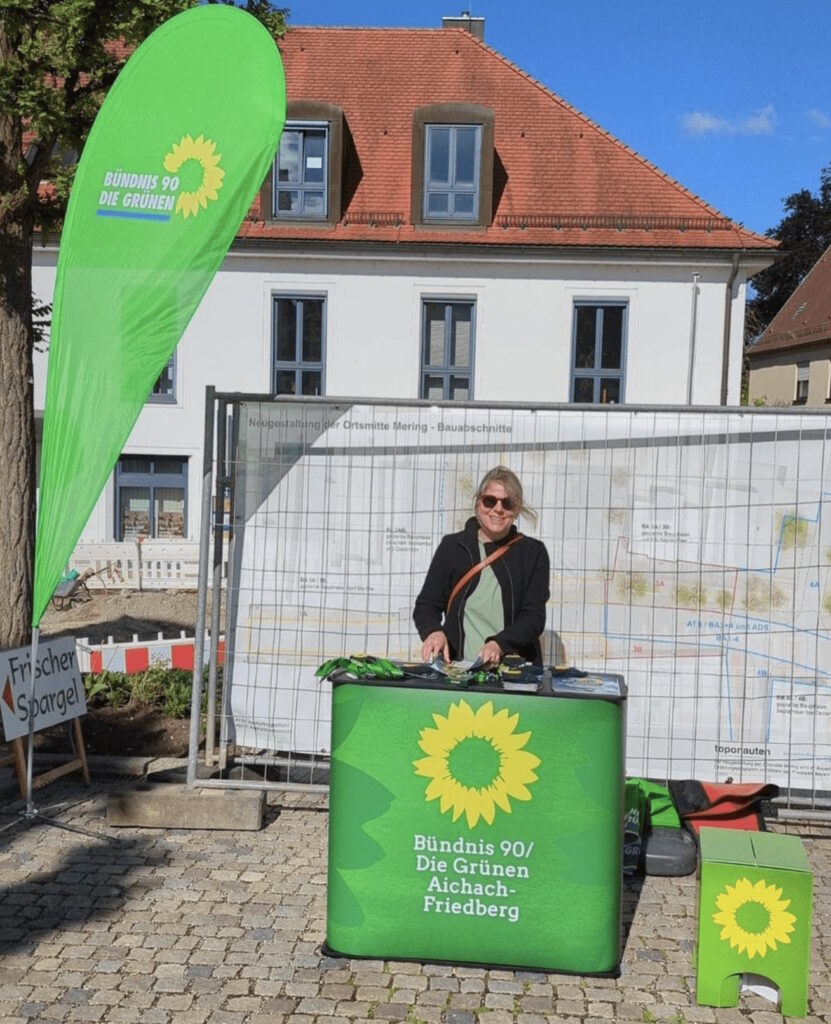 Infostand der GRÜNEN