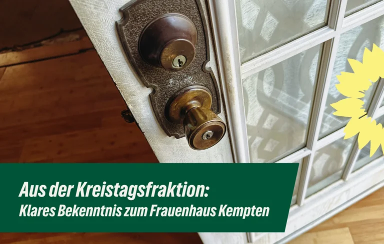 Klares Bekenntnis des Landkreises zum Frauenhaus in Kempten