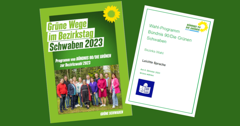 Unser Bezirkswahlprogramm ist jetzt gedruckt erhältlich – auch in Leichter Sprache!