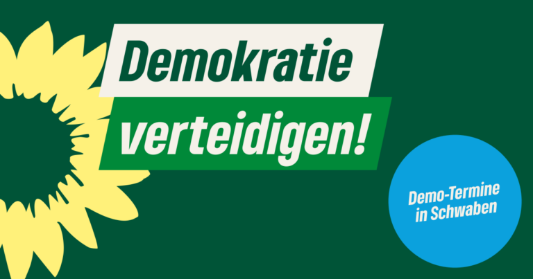 Gemeinsam gegen Rechts – Demos in Schwaben