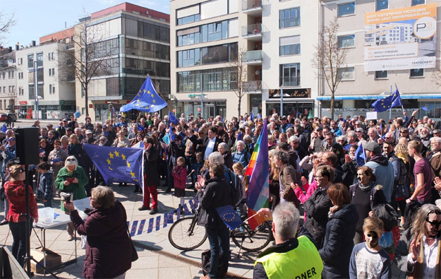 #pulseofeurope nun auch in Neu-Ulm!