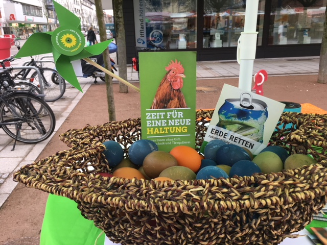 Osteraktion „Kein Ei ohne Null“