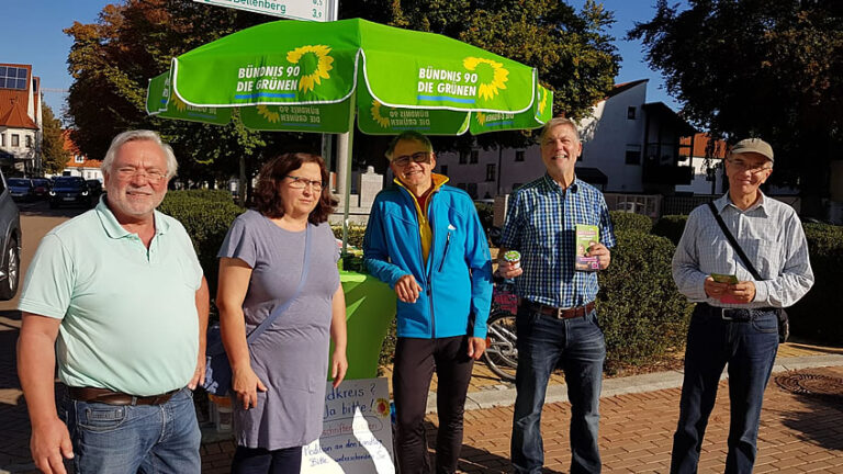 Wahlstand in Illertissen