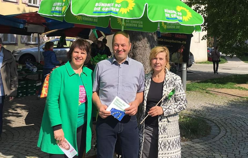 Infostand Weissenhorn Europawahl