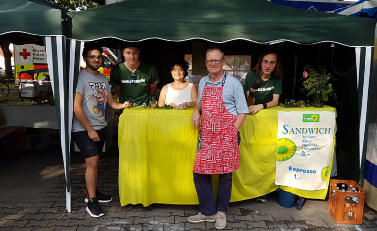 Futter für die Festgäste