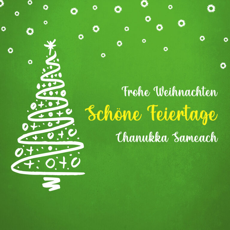 Schöne Feiertage!