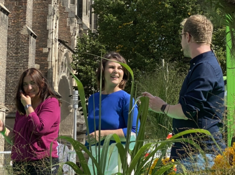 This Girl is on Fire – Annalena Baerbock in Ulm