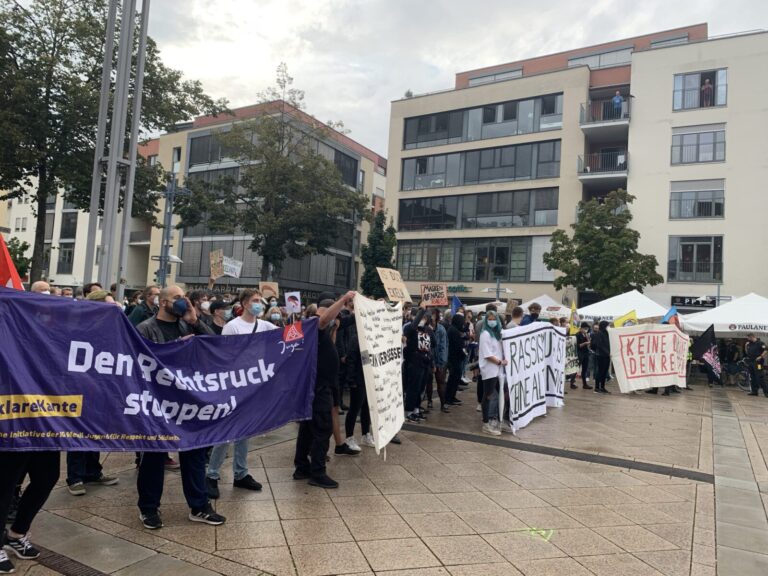Demonstration „Gemeinsam gegen Rechts“ in Neu-Ulm