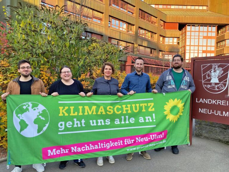 Grüne fordern im Vorfeld der UN-Klimakonferenz Klimaschutzinitiativen für den Landkreis Neu-Ulm
