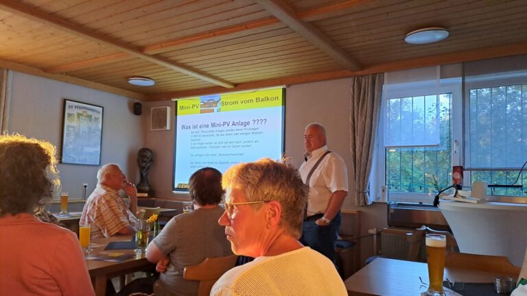 Vortrag „Mini-Photovoltaik“ in Pfaffenhofen