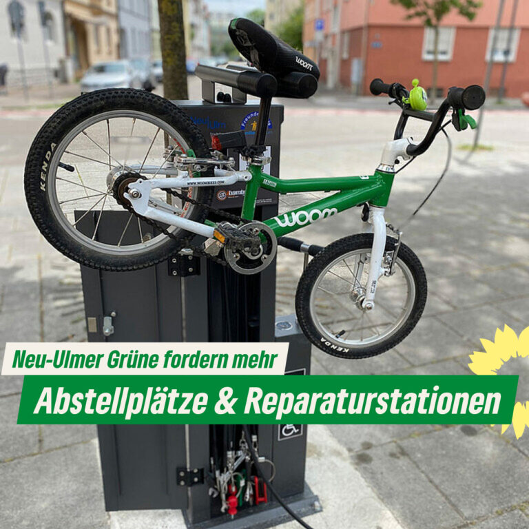 Radstationen & Abstellplätze – Für ein grünes Neu-Ulm!